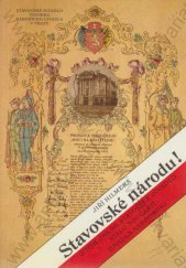 kniha Stavovské národu! o tom, jak se Stavovské divadlo stalo součástí Divadla národního, Stavovské divadlo 1991