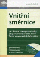 kniha Vnitřní směrnice pro územní samosprávné celky, příspěvkové organizace, státní fondy a organizační složky státu, Anag 2007