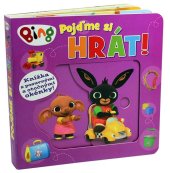 kniha Bing - Pojďme si hrát! Leporelo s posuvnými okénky, Egmont 2023