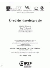 kniha Úvod do kinezioterapie, Ostravská univerzita v Ostravě 2011