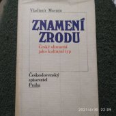 kniha Znamení zrodu české obrození jako kulturní typ, Československý spisovatel 1983