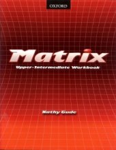 kniha Matrix Upper-Intermediate Workbook, Oxford University Press 2001
