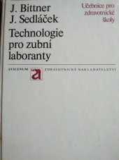 kniha Technologie pro zubní laboranty, Avicenum 1979