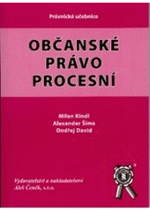 kniha Občanské právo procesní, Aleš Čeněk 2005