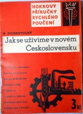 kniha Jak se uživíme v novém Československu, Josef Hokr 1938