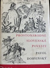 kniha Prostonárodné slovenské povesti Výber , Tatran 1969