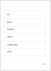 kniha Poslední zpráva z obleženého města, Dauphin 2021