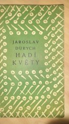 kniha Hadí květy Básně v próse, F. Obzina 1924