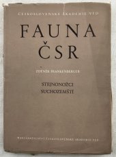 kniha Fauna ČSR. Sv. 14, - Stejnonožci suchozemští - Oniscoidea, Československá akademie věd 1959