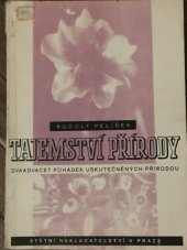 kniha Tajemství přírody, Státní nakladatelství 1947