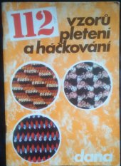 kniha 112 vzorů pletení a háčkování, TEPS 1974