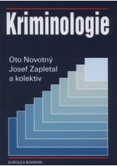kniha Kriminologie, Eurolex Bohemia 2001