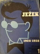 kniha Písničky 1928 - 1938 sv. 2 zpěv a klavír, KLHU 1956