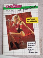 kniha Cvičíme ve fitcentrech Cvičební programy, Saprint 1991