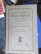 kniha Historicko-zeměpisný atlas školní starého, středního a nového věku pro české školy střední, Neubert a synové 1923