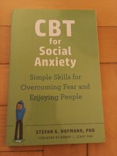 kniha CBT for Social Anxiety, New Harbinger Publications 2023