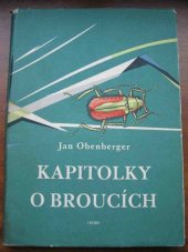 kniha Kapitolky o broucích, Orbis 1959