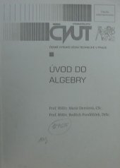 kniha Úvod do algebry, ČVUT, Fakulta elektrotechnická 2000
