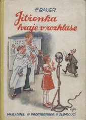 kniha Jitřenka hraje v rozhlase, R. Promberger 1936