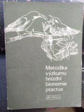 kniha Metodika výzkumu hnízdní bionomie ptactva, SZN 1976