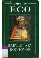 kniha Babylonský rozhovor  Malý zápisník , Kalligram 2003