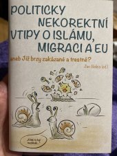 kniha Politicky nekorektní vtipy o islámu, migraci a EU Aneb Již brzy zakázané a trestné?, Lukáš Lhoťan v Pstruží 2022