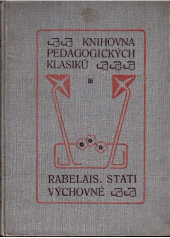 kniha Stati výchovné, Dědictví Komenského 1907