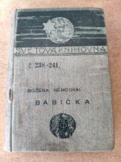 kniha Babička obrazy z venkovského života, J. Otto 1901