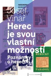 kniha Herec je svou vlastní možností  Poznámky o herectví, Pražská scéna 2017