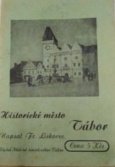 kniha Historické město Tábor, Klub čsl. turistů 1946