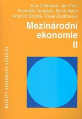 kniha Mezinárodní ekonomie II, C. H. Beck 2008