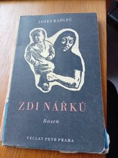 kniha Zdi nářků Elegie, Václav Petr 1946