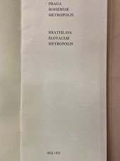 kniha Praga Bohemiae metropolis Bratislava Slovaciae metropolis, Naše vojsko 1973