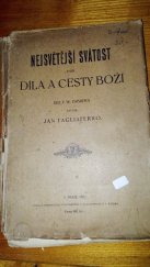 kniha Nejsvětější svátost aneb díla a cesty boží, Kotrba 1923