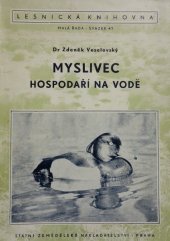 kniha Myslivec hospodaří na vodě, SZN 1954