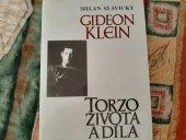 kniha Gideon Klein torzo života a díla, Helvetica-Tempora 1996