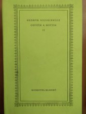 kniha Ohněm a mečem. 2 [Díl], SNKLU 1963