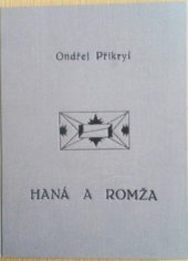 kniha Haná a Romža pohádka, Kolo mor. spis. 1914