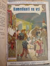 kniha Komedianti na vsi povídka ze života, Vladimír Neubert 1923