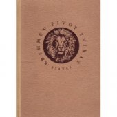kniha Brehmův ilustrovaný život zvířat , díl 1 - Savci, Sfinx, Bohumil Janda 1941