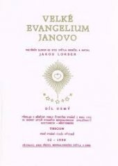 kniha Velké evangelium Janovo 8. vnitřním slovem od Otce Světla, Trigon 1998
