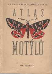 kniha Atlas motýlů, Melantrich 1952