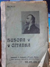 kniha Husova čítanka pro lid, M. Radoušková 1915