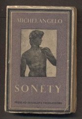 kniha Výbor sonetů Michelangela Buonarrotiho, Adolf Synek 1929