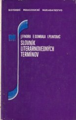 kniha Slovník literárnovedných termínov, Slovenské pedagogické nakladatel'stvo 1979