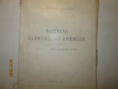 kniha Rozvod elektrické energie Díl II. - Mechanika sítí, Matice hornicko-hutnická 1955