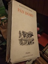 kniha Pán domu, F. Topič 1936