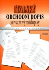 kniha Italský obchodní dopis se vzorovými dopisy, J & M 1998