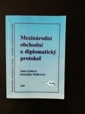 kniha Mezinárodní obchodní a diplomatický protokol, Oeconomica 2006