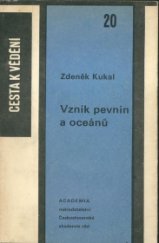 kniha Vznik pevnin a oceánů, Academia 1973